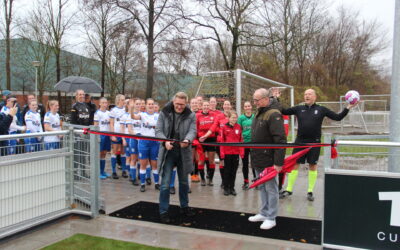 Eerste sportveld Sportpad feestelijk geopend!