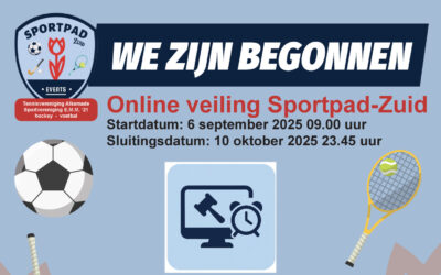 Steun de verbouwing van Sportpad-Zuid via de Veiling!