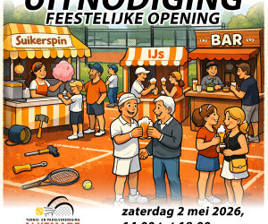 Feestelijke opening tennis- en padelpark TVA