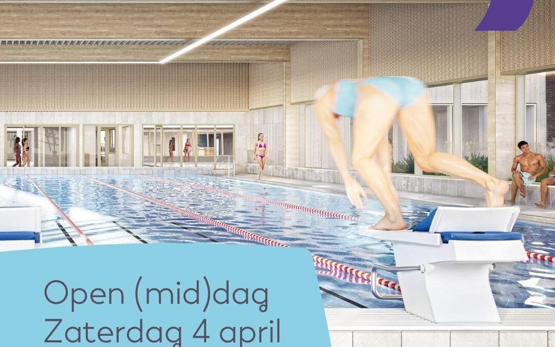 Opening zwembad Kineo op zaterdag 4 april